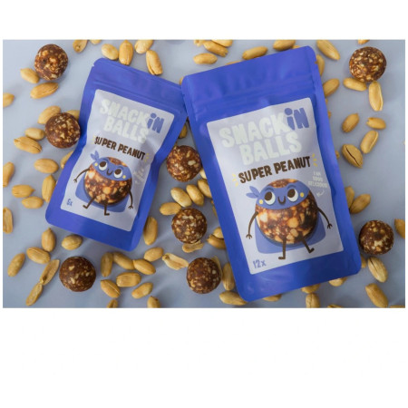 Спортивне харчування SNACKin BALLS Super Peanut 65 g