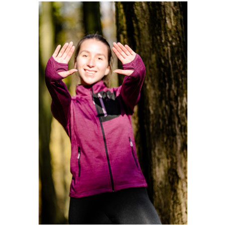 Жіноча толстовка MOOA Nyore Grid 220