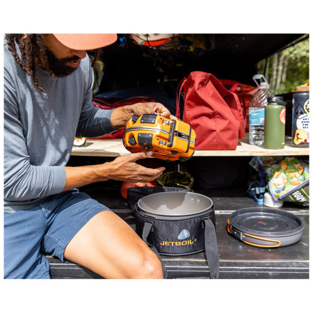 Кемпінгова плита Jet Boil Genesis Basecamp System – Isobutane