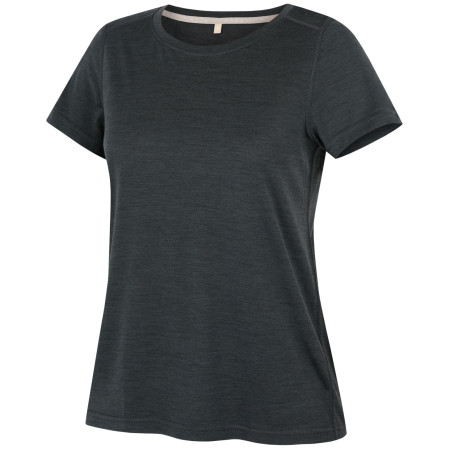 Жіноча футболка MOOA Merino Lyolite Horizon 150 Comfy чорний black melange