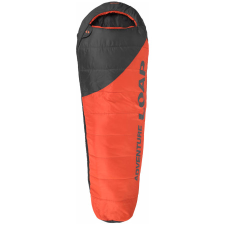 Спальний мішок Loap Sarmat помаранчевий/сірий