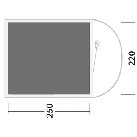 Захисна підстилка для намету Outwell Footprint Sky 2