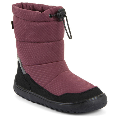 Жіночі зимові черевики Frodo Barefoot Up Snow Tex бордовий bordeaux