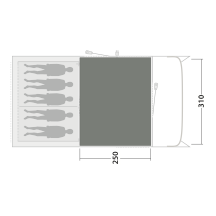 Килимок до намету Outwell Cozy Carpet Denver 5