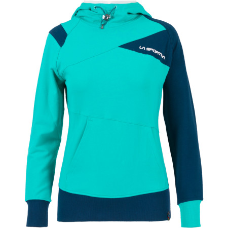 Жіноча толстовка La Sportiva Squamish Hoody W синій Aqua/Opal