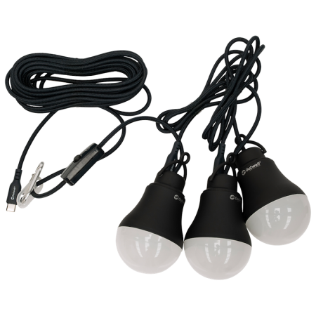 Набір лампочок Outwell Epsilon Bulb Set чорний/сірий Black Grey