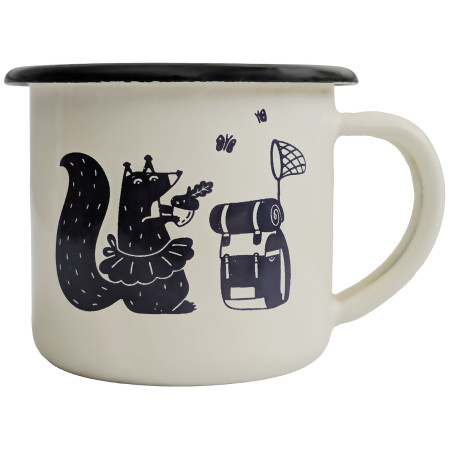Кружка 4camping Squirrel Cup бежевий beige