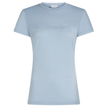 Жіноча функціональна футболка Icebreaker Women M 150 Tech Lite SS Tee IBStitchlin блакитний Zinc Blue