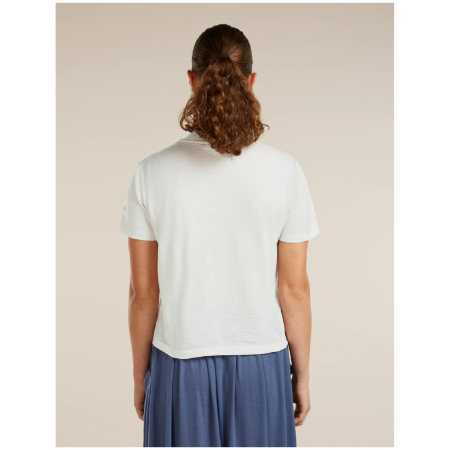 Жіноча футболка Icebreaker Merino 150 Tech Lite SS Crop Tee NZ Flora