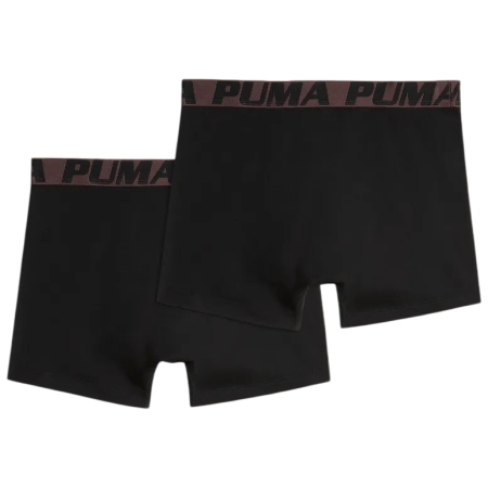 Чоловічі боксери Puma Striped Elastic Boxers 2P black