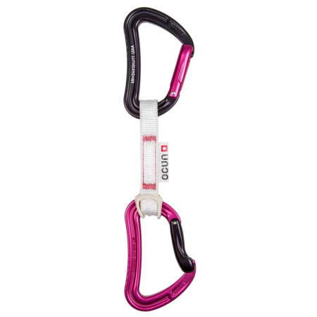 Набір відтяжок Ocún Raven QD BIO-DYN-RING 15 mm 10 cm 6-pack рожевий