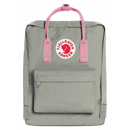 Рюкзак Fjällräven Kånken 16 сірий/рожевий