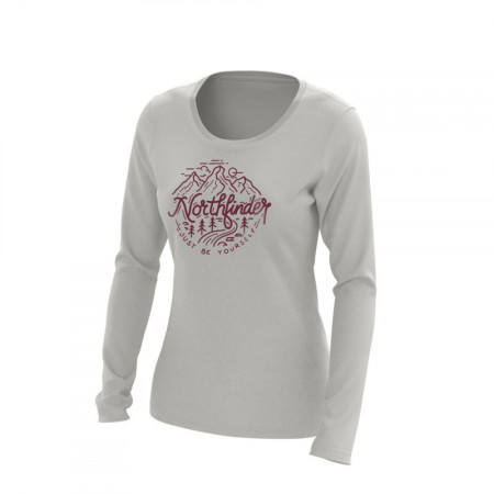 Жіноча футболка Northfinder Blakely бежевий