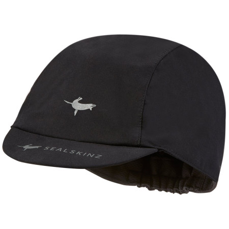 Nepromokavá čepice Sealskinz WP All Weather Cycle Cap černá Black