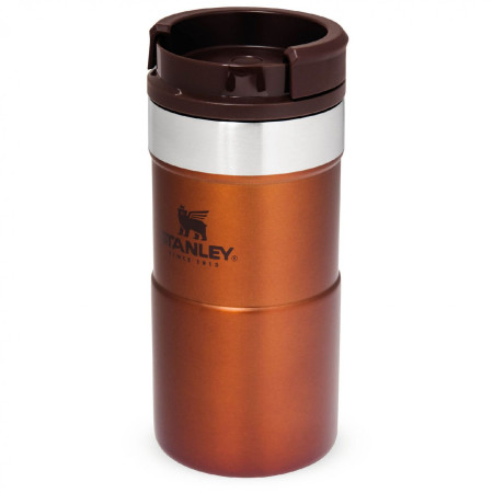 Термокружка Stanley Neverleak 250 ml коричневий
