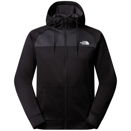Чоловіча функціональна толстовка The North Face Reaxion Fleece F/Z Hoodie - Eu чорний Tnf Black/Asphalt Grey