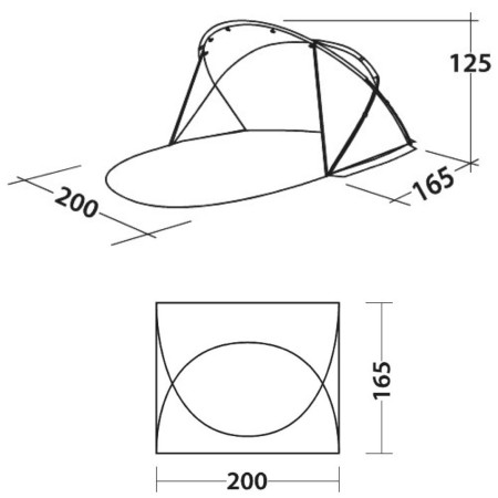 Пляжний намет Easy Camp Shell