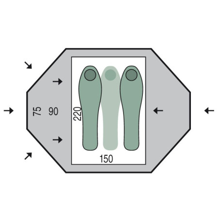 Намет Pinguin Taifun 2