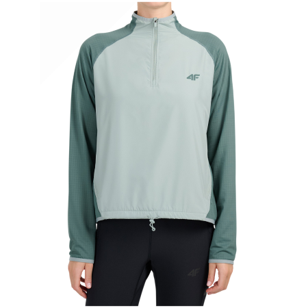 Жіноча кофта 4F Sweatshirt Fnk F0908 зелений/світло-зелений Teal