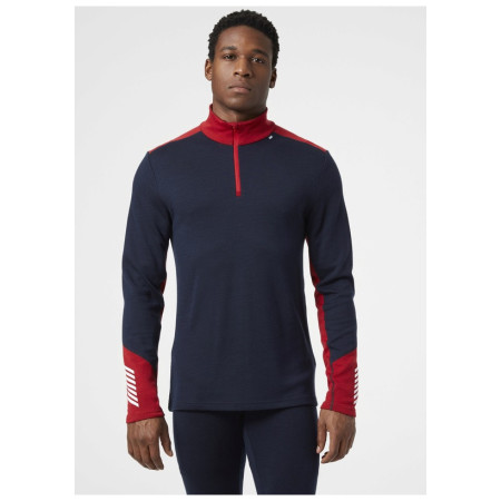 Чоловіча функціональна футболка Helly Hansen Lifa Merino Midweight 1/2 Zip