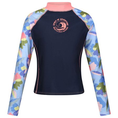 Жіноча футболка Regatta Wmn L/S Rash Vest темно-синій