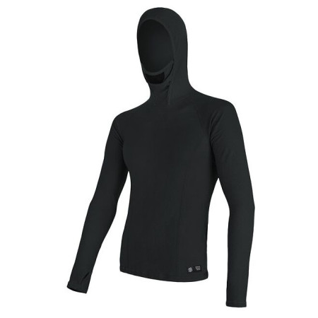 Чоловіча функціональна футболка Sensor Merino DF з капюшоном