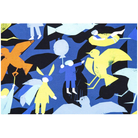 Дитяча футболка Wouki Bara Super blue