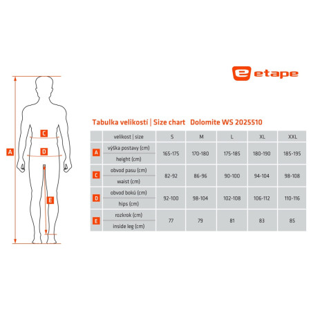 Чоловічі штани Etape Dolomite 2.0