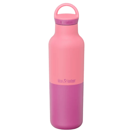 Термос Klean Kanteen Rise Classic 20oz (w/Arch Loop Cap) рожевий Pink Lemonade