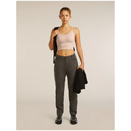 Спортивний бюстгальтер Icebreaker Merino Blend 260 Seamless Rib Strappy Tank