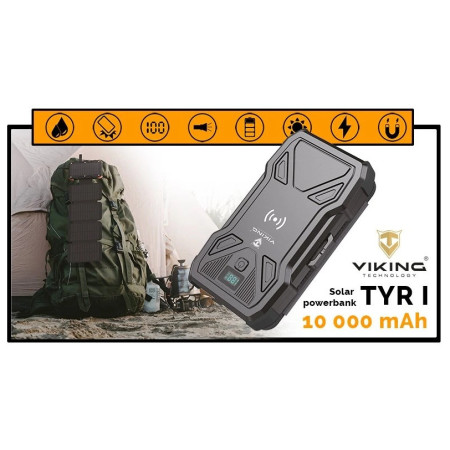 Павербанк на сонячної енергії Viking Technology Tyr I