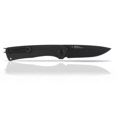 Складаний ніж Acta non verba Z200 DLC/Plain Edge, G10/Lock Black