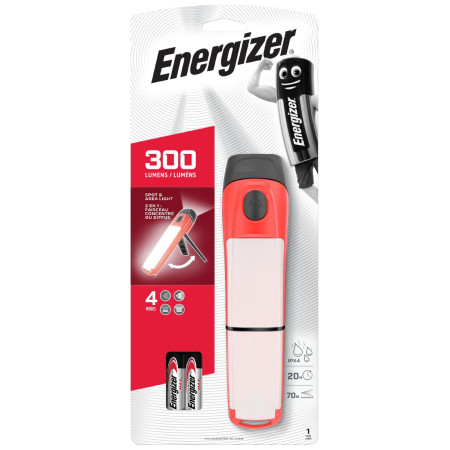 Ліхтарик Energizer Fusion Work Tripod 3-in-1 червоний