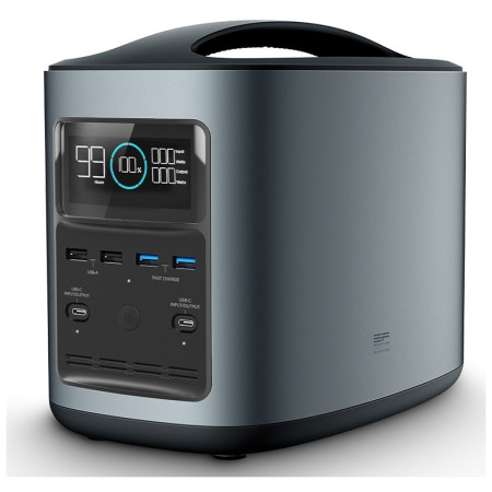 Зарядна станція EcoFlow River370 чорний Black