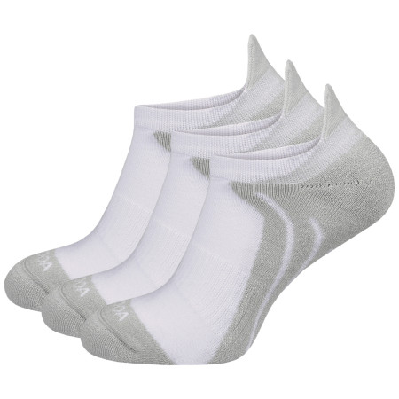 Шкарпетки MOOA Bamboo Active Low 3-pack білий/сірий White/Grey
