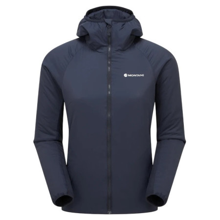 Жіноча зимова куртка Montane F Sirocco Hoodie синій ECLIPSE BLUE