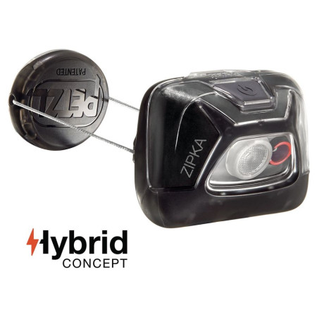 Čelovka Petzl Zipka 200 lm černá