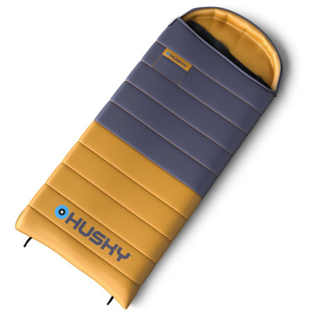 Пуховий спальник Husky Drafy синій Blue