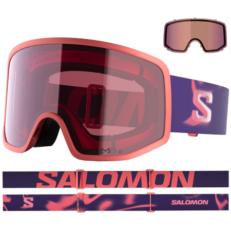 Лижна маска Salomon Sentry Pro S Sigma +1 Lens світло-рожевий Sun Kissed Coral