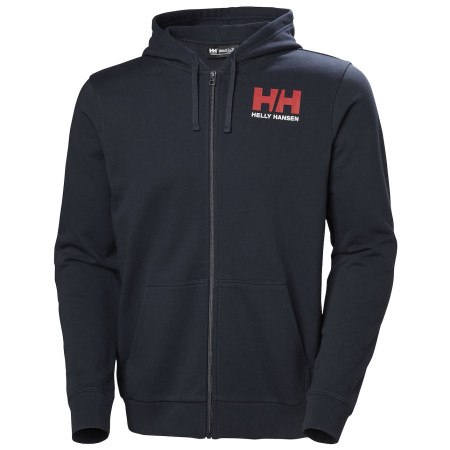 Чоловіча толстовка Helly Hansen HH Logo Fz Hoodie темно-синій 597 Navy