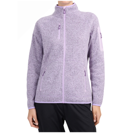 Жіноча толстовка 4F Fleece F467 фіолетовий Violet Melange