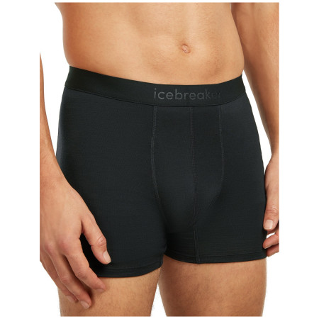 Чоловічі функціональні боксерки Icebreaker Men Merino Blend 125 ZoneKnit™ Boxers чорний Black