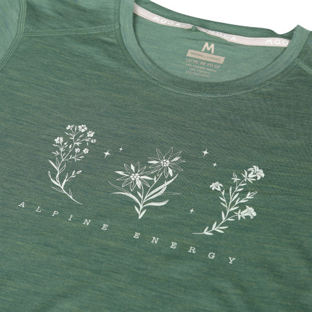 Жіноча футболка MOOA Merino Lyolite Bloom 150 Short