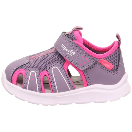 Дитячі сандалі Superfit Wave Purple рожевий LILA