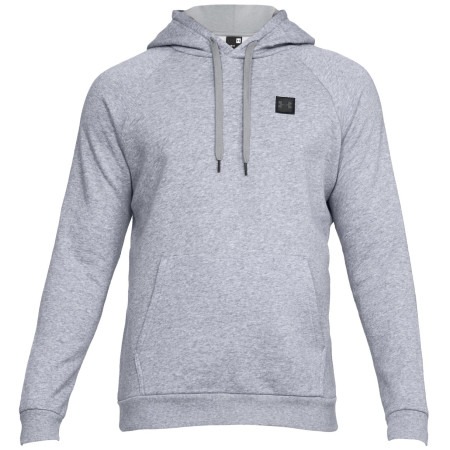 Pánská mikina Under Armour Rival Fleece PO Hoodie šedá Gray