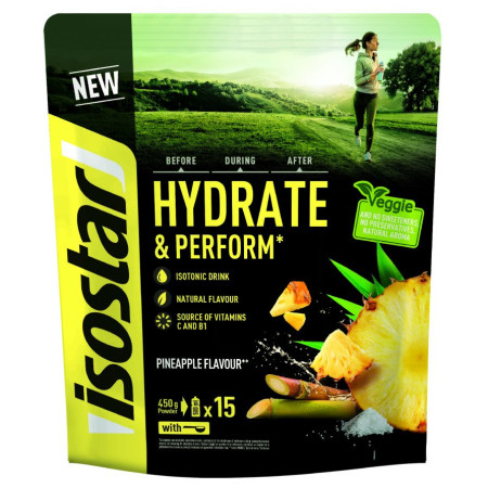 Ізотонічний порошок Isostar Hydratace & Výkon 450 g