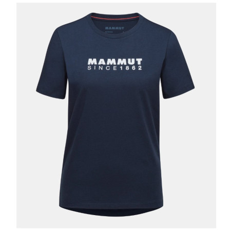 Жіноча футболка Mammut Core T-Shirt Women Logo 2023 темно-синій marine5118