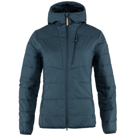 Жіноча зимова куртка Fjällräven Keb Padded Hoodie W синій