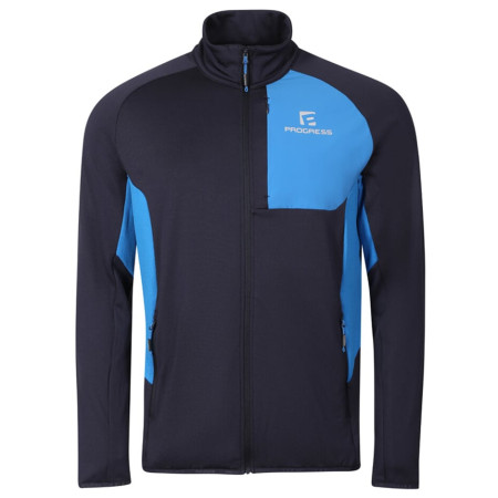 Чоловіча функціональна толстовка Progress Forbes чорний/синій černomodrá/modrá