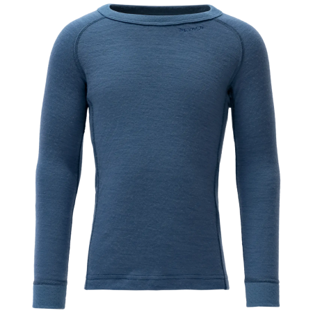Дитяча функціональна футболка Devold Duo Active Merino Shirt Kid Berry темно-синій Berry